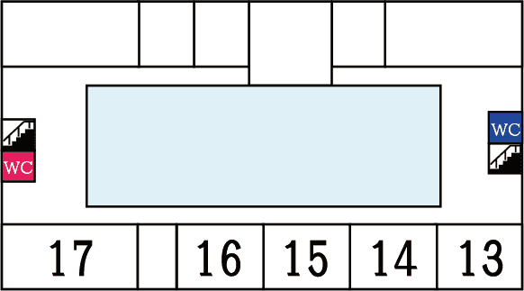 教養棟3階地図