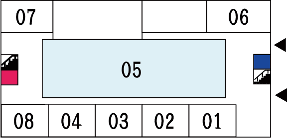 教養棟1階地図