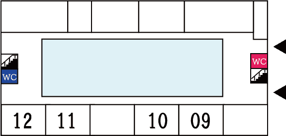 教養棟2階地図